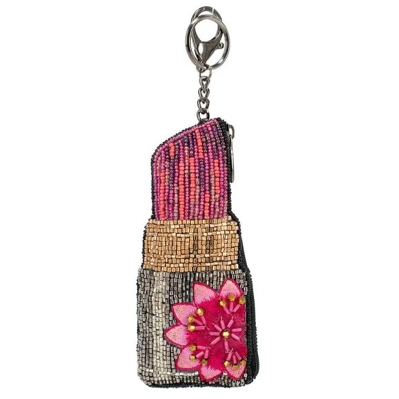 Mary Frances Beaded Coin Purse Easy Open Lobster-Claw Clasp Key Ring NWTs - Picture 12 of 14